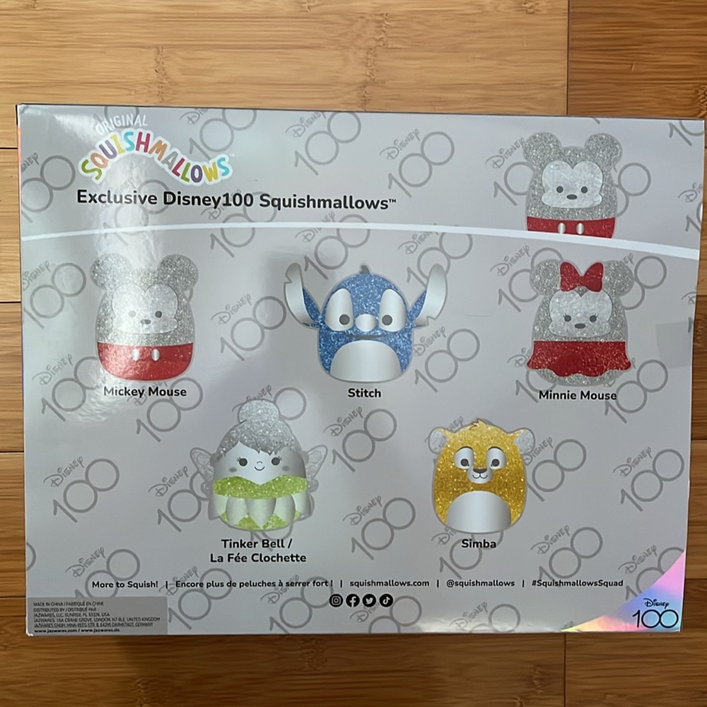 NEW Exclusive Disney100 Squishmallows - Picture 2 of 2